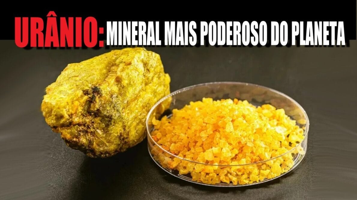 urânio - mineral - mineração - minério - produção - energia nuclear - nuclear