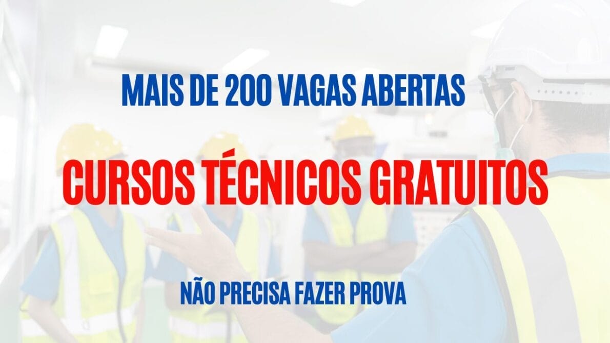 Utramig abre inscrições para vagas em cursos técnicos gratuitos para estudantes do 1º ou 2º ano do ensino médio da rede pública.