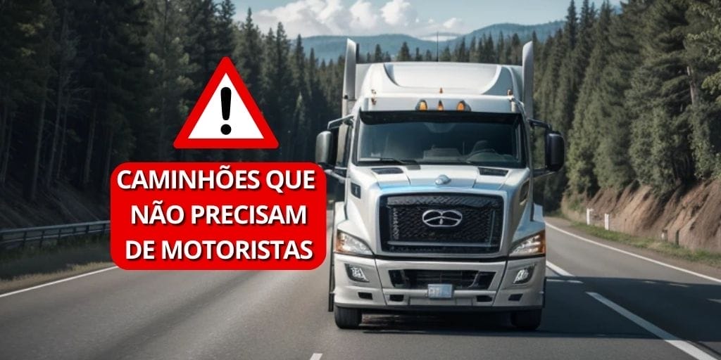 Startup promete que, em 2025, caminhões autônomos movidos por Inteligência Artificial estarão transportando cargas comerciais. (Imagem: reprodução/ IA)