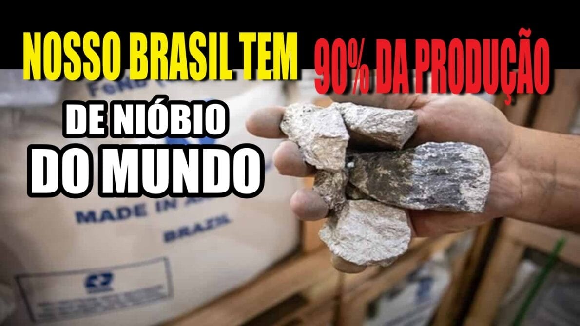 nióbio - mineração - - reserva - minério - jazidas - terras raras - mineral - metais - indústria - tecnologia - metal