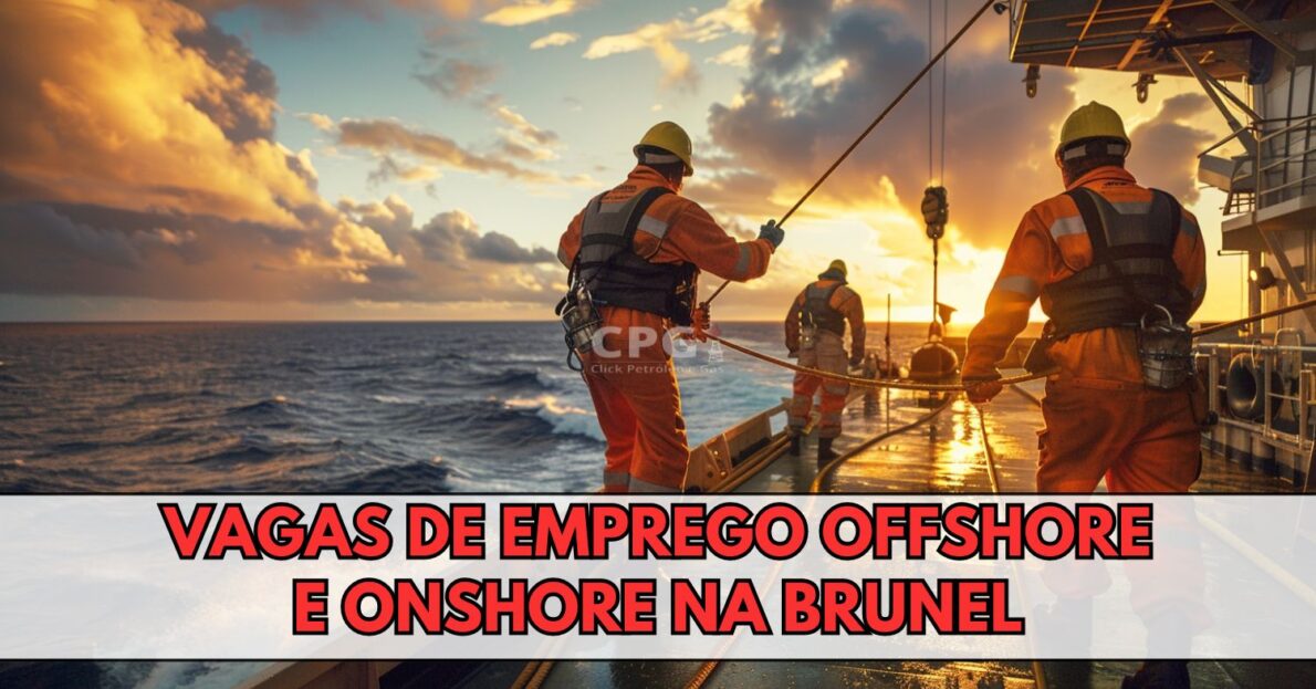 Brunel divulga abertura de processo seletivo com MUITAS vagas para soldador, piloto de ROV, estagiário e outros cargos
