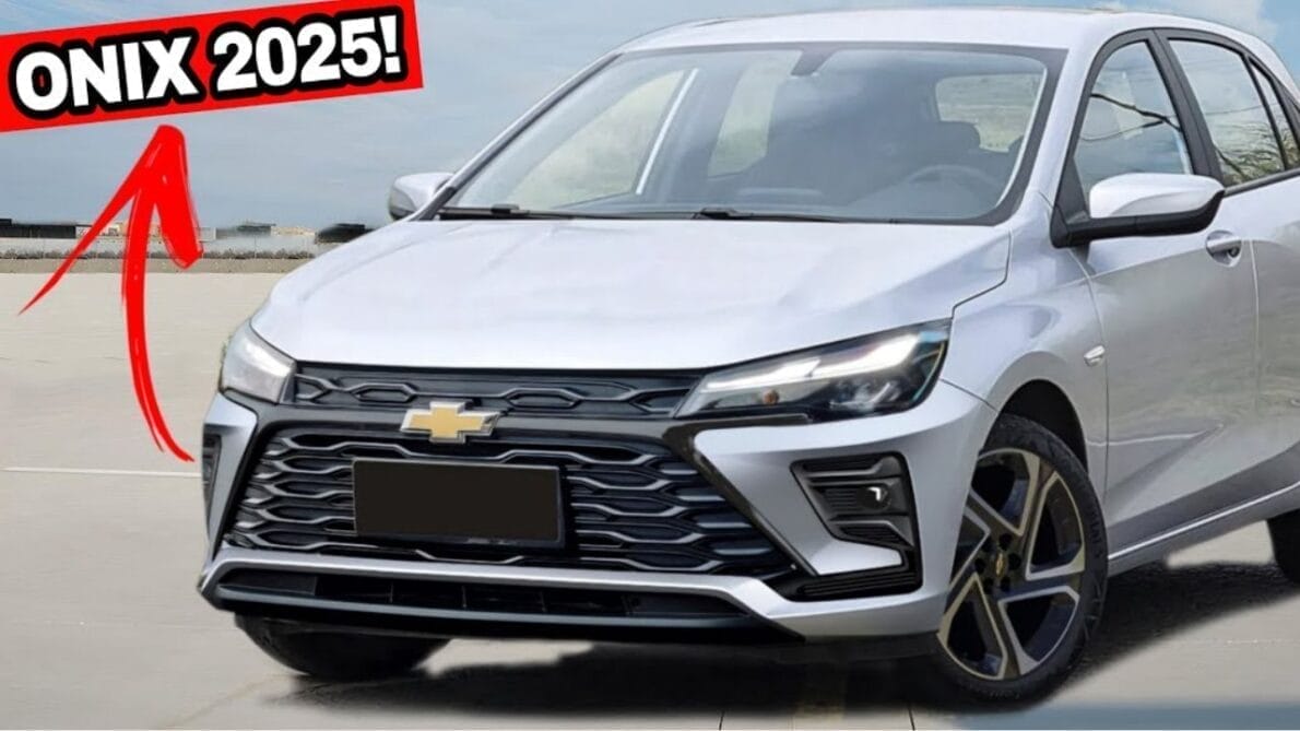 Chevrolet Ônix 2025 chega com injeção direta e promete retomar o topo com novo visual e mais tecnologia!