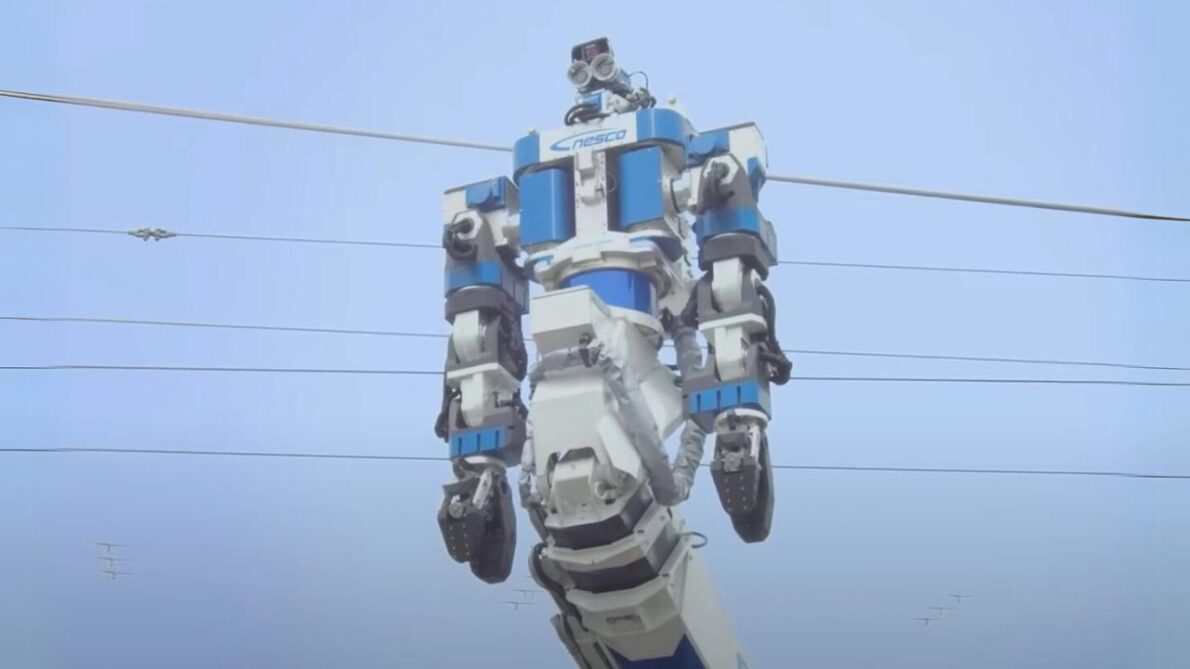 robô - manutenção - trilhos - trem - Japão