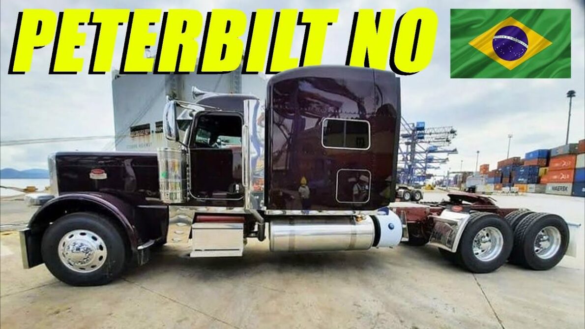Novo Peterbilt 389 Lendário no Brasil! Caminhão dos EUA no Brasil tem motor Cummins X15, com mais de 600 cavalos de potência