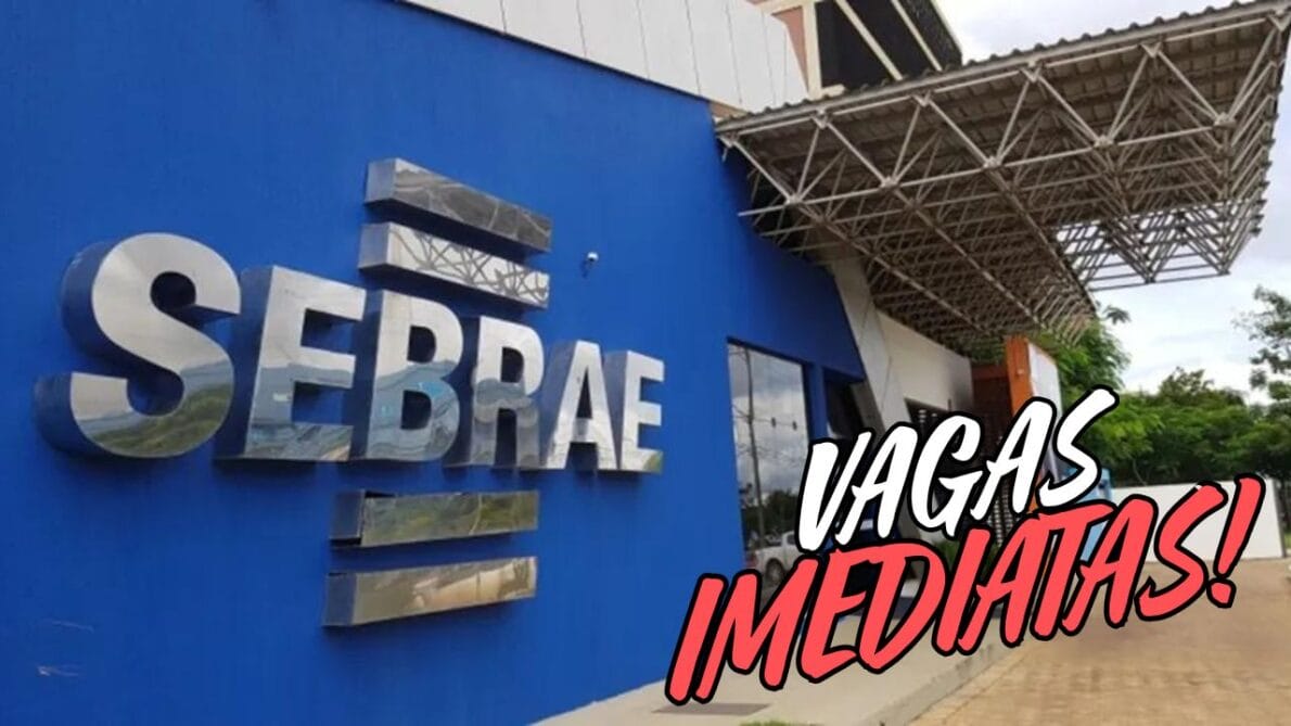 Oportunidade imperdível! O processo seletivo do Sebrae oferece 108 vagas imediatas com salários que chegam a R$ 6,5 mil