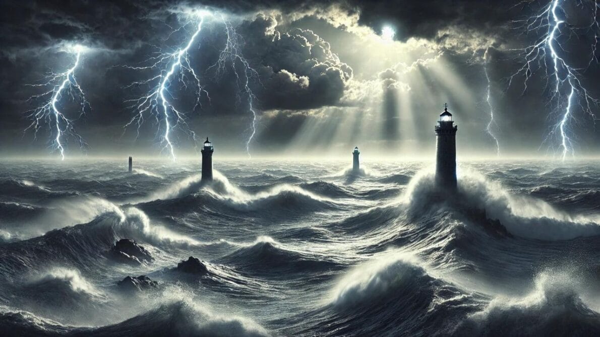 Os assustadores 'faróis do inferno' no Mar de Iroise; a lendária região marítima da Bretanha que desafia navios e suas tripulações