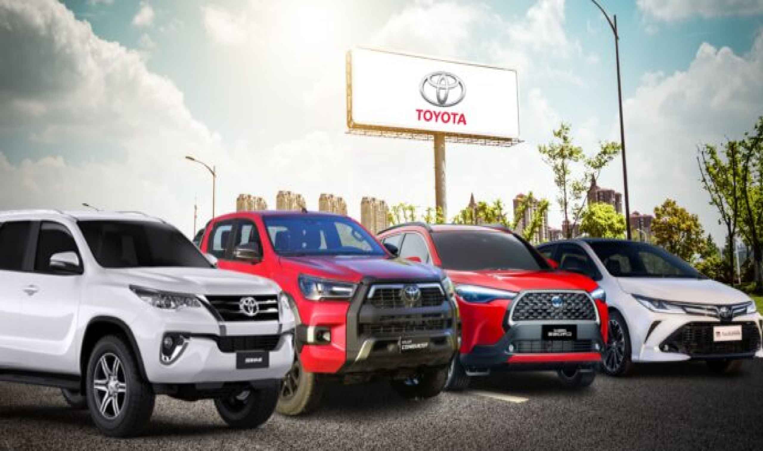 Toyota, veículo, picape
