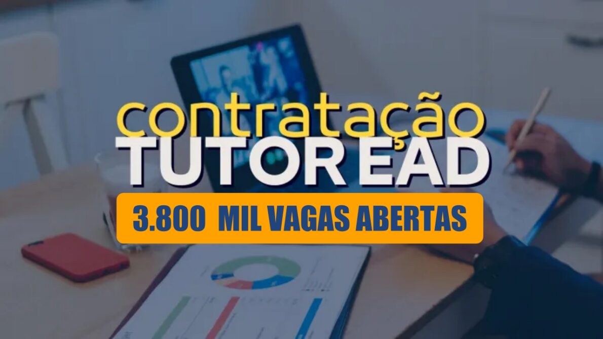 CURSOS TÉCNICOS - CURSOS ONLINE EAD - VAGAS HOME OFFICE - TUTOR professores, educação