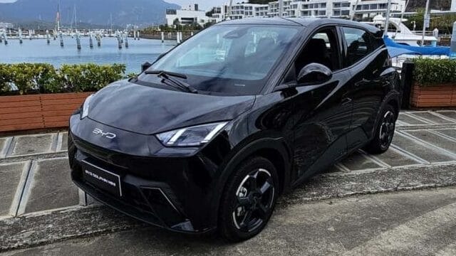 BYD Dolphin electric, the best-selling electric car in the category. (Image: reproduction)