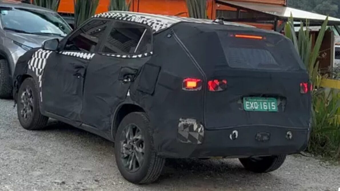 New Hyundai Creta testing in São Paulo.