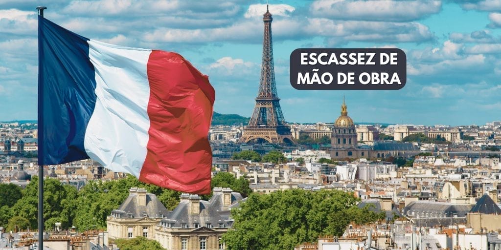 Escassez de mão de obra na França. (Imagem: reprodução)
