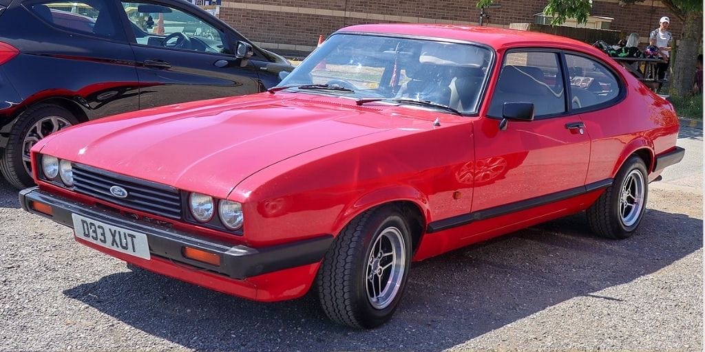 Ford Capri in its original version. (Image: reproduction)