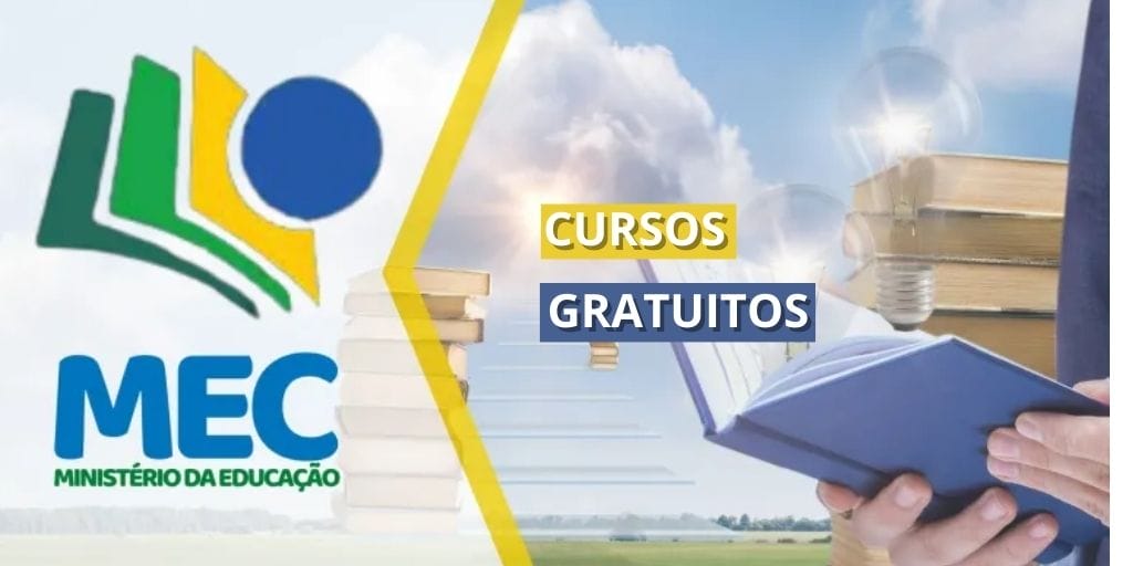 Cursos gratuitos oferecidos pelo MEC. (Imagem: reprodução)