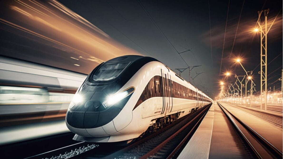 ferrovia - índia - trem-bala - construção