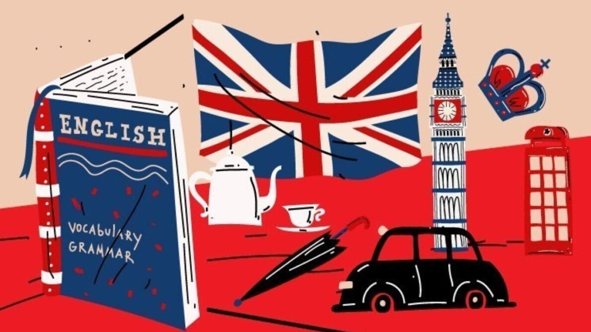 English course, free course, online course, distance learning.