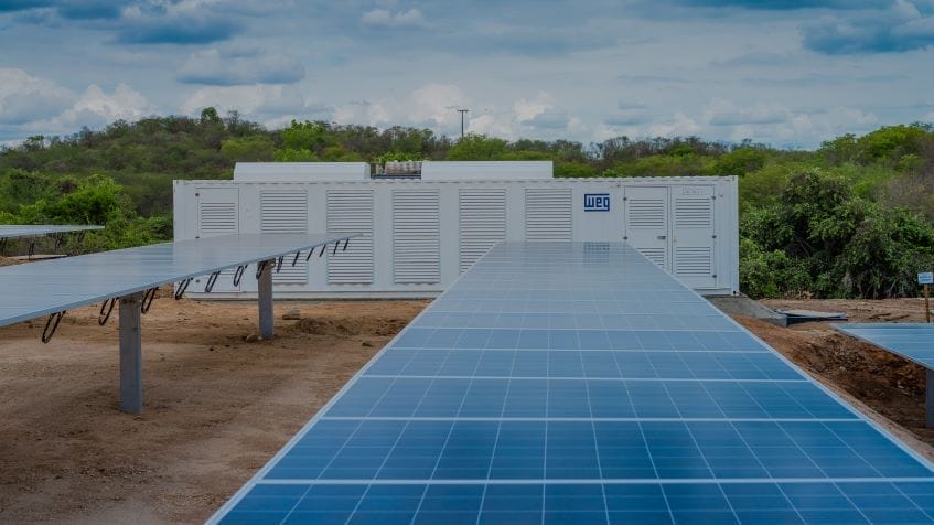 estação da weg solar