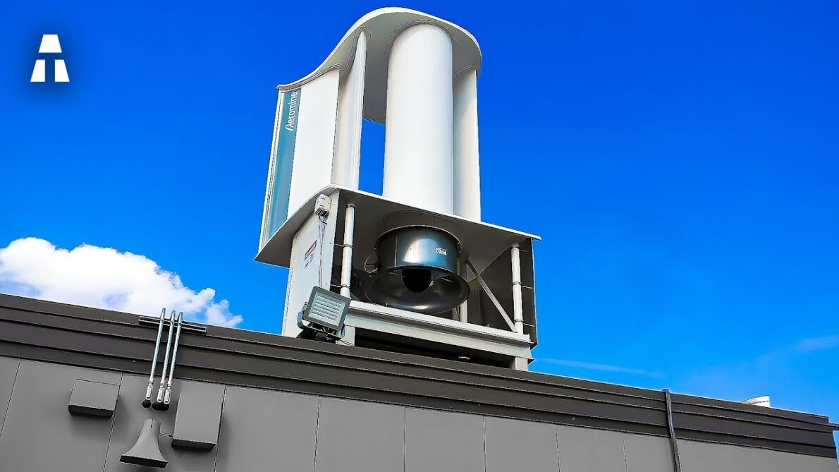 50% More Efficient than SOLAR ENERGY? Aeromine: Silent Rooftop Turbine Equivalent to 21 Solar Panels Could Revolutionize the Renewable Energy Industry