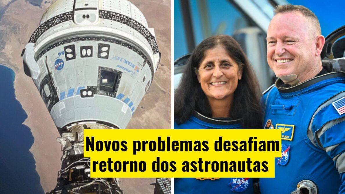 A NASA e a Boeing enfrentam um novo desafio relacionado ao resgate de astronautas no espaço
