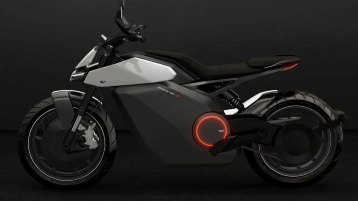 The electric motorcycle Roadster from Ola Electric goes 200 km/h, runs nearly 600 km on a single charge, and costs less than US$ 3,000!