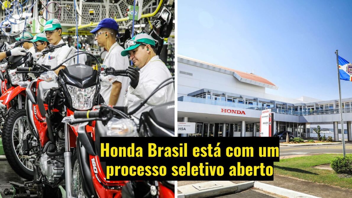 Honda Brasil abre processo seletivo com diversas vagas de emprego; Junte-se a uma das maiores empresas automotivas do mundo