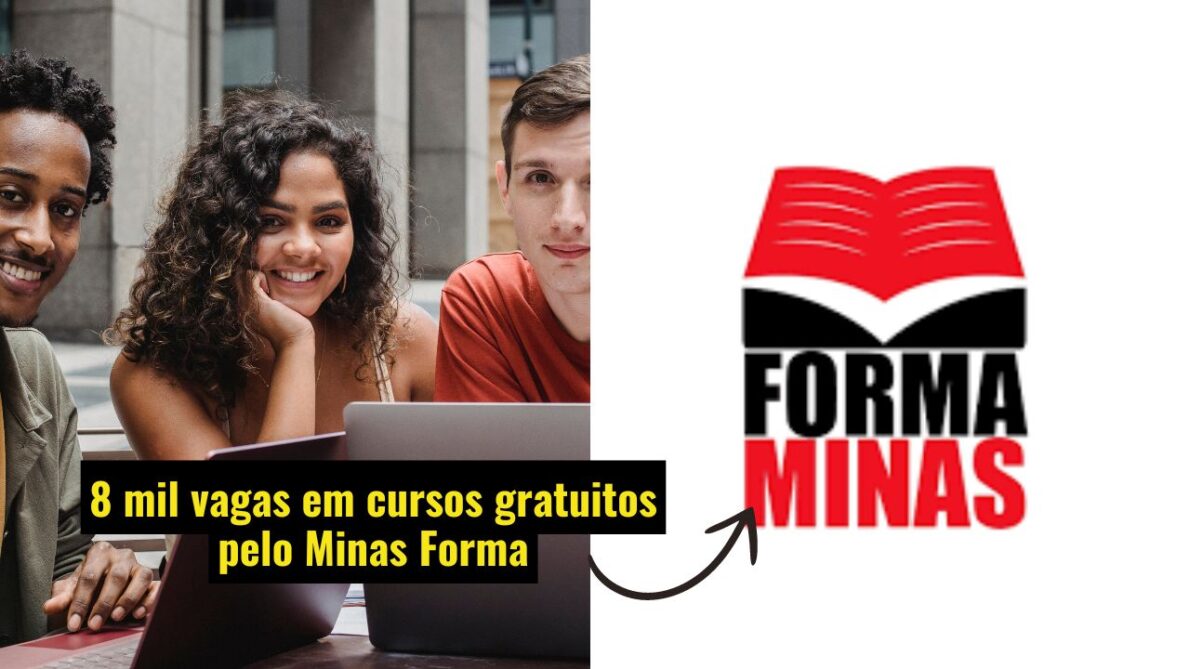 Programa Minas Forma abre 8 mil vagas em cursos gratuitos para qualificação, com 1.460 vagas já disponíveis em setembro
