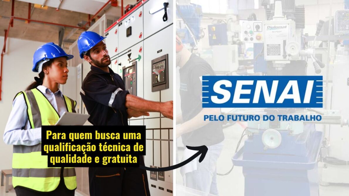 SENAI oferece cursos técnicos gratuitos com inscrições abertas; Oportunidades para formação em Eletrotécnica, Logística e Plásticos