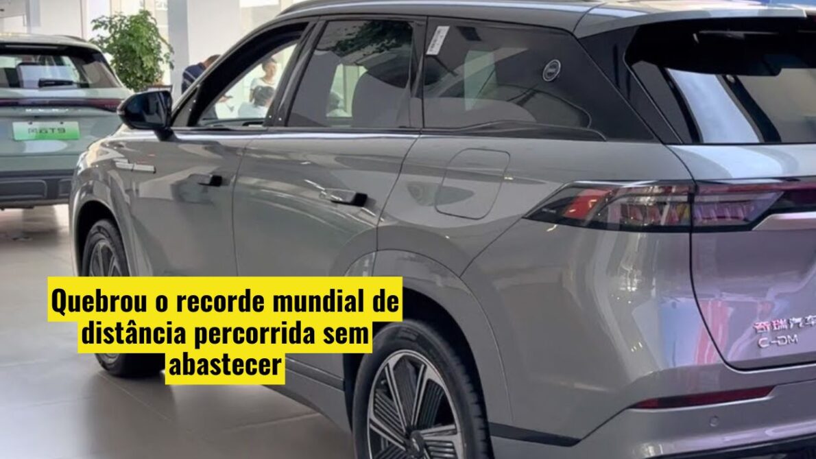 São Paulo a Porto Alegre sem parar? O mais novo SUV híbrido da Chery, acaba de quebrar um recorde impressionante