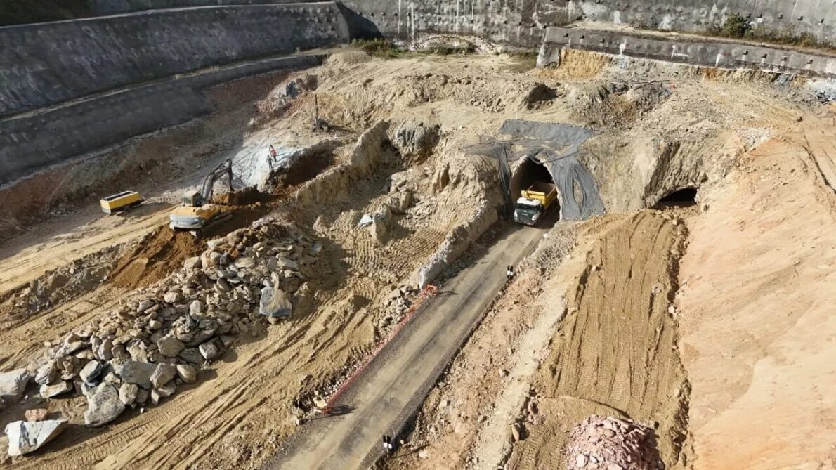 Construction of the Ring Road. (Image/ Disclosure)