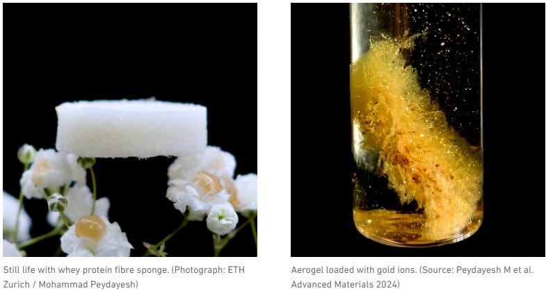 Swiss researchers developed an ecological sponge that can extract gold from old computers in a sustainable and economical way