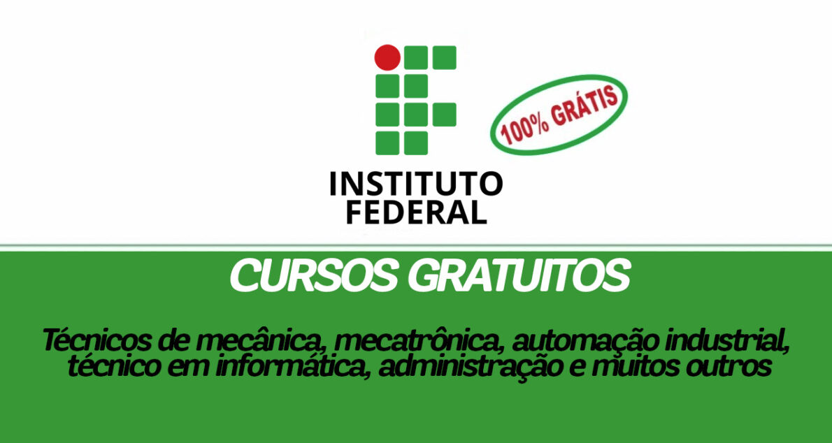 IFSP abre mais de 7 mil vagas gratuitas para cursos técnicos em SP. Inscrições até 8 de setembro de 2024! Garanta sua vaga! (Imagem: reprodução)