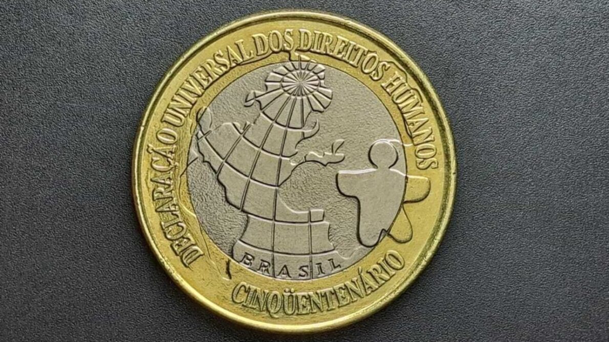 1 Real Coin Human Rights