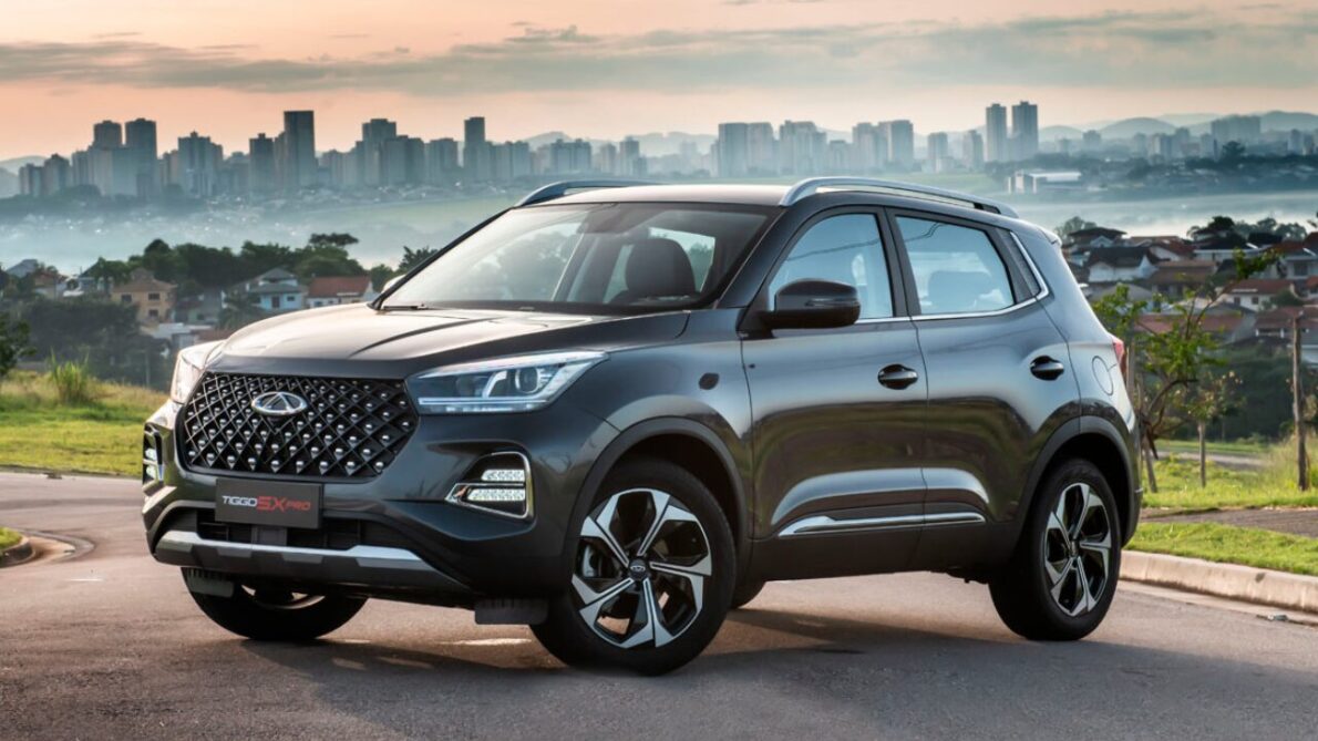 Chery Tiggo 5X Pro 2023 é um SUV com motor 1.5 Turbo, economia de combustível e tecnologias avançadas para maior conforto e segurança.