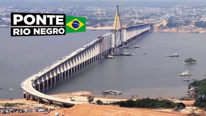 The construction of the Rio Negro Bridge was a true saga of overcoming, where titanic challenges and the force of nature combined to raise one of the most grandiose infrastructure works in Brazil