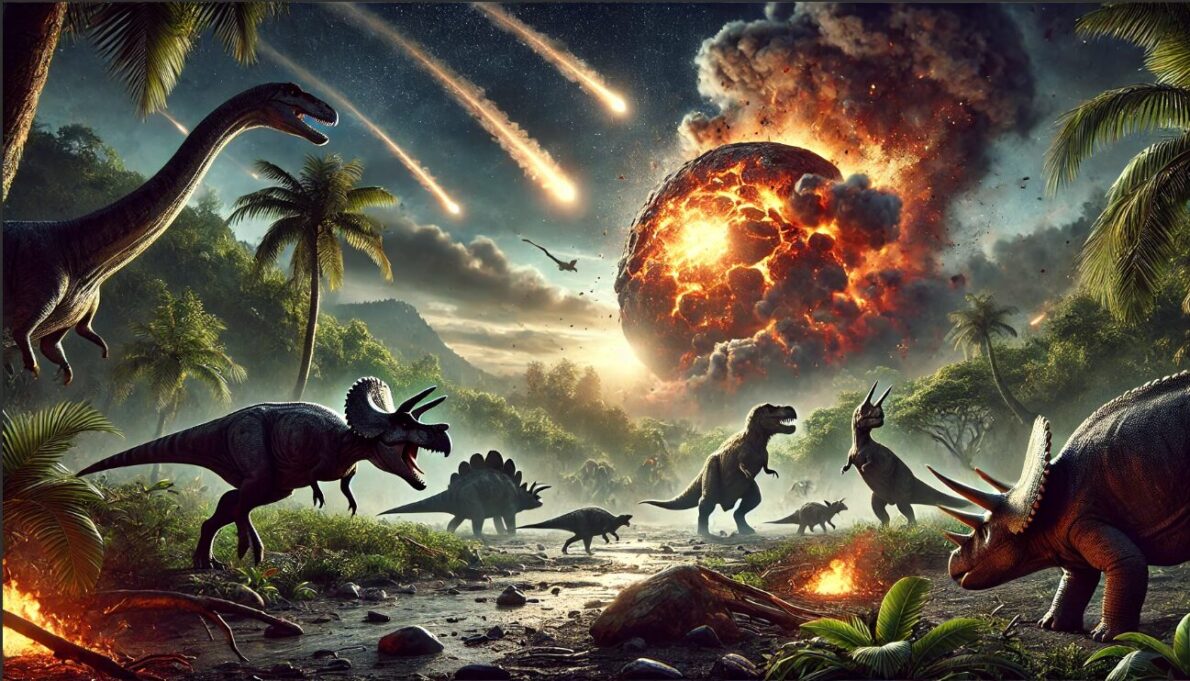 extinction of the Dinosaurs!, asteroid