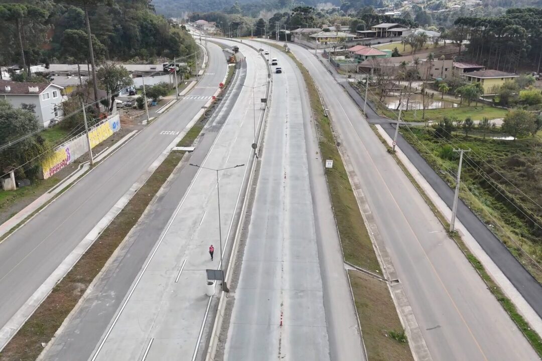 No more asphalt! The Brazilian state follows the example of the USA and will renew 340 km of highway with concrete, which lasts twice as long as the conventional asphalt used today in Brazil and is cheaper. (Photo: Ari Dias/AEN)