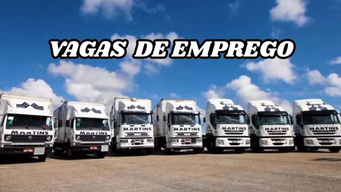 Está procurando vagas de emprego para Motorista? Confira as oportunidades no Martins com salários atrativos para operador de vendas, estagiário, representante, motorista, entregador e mais!