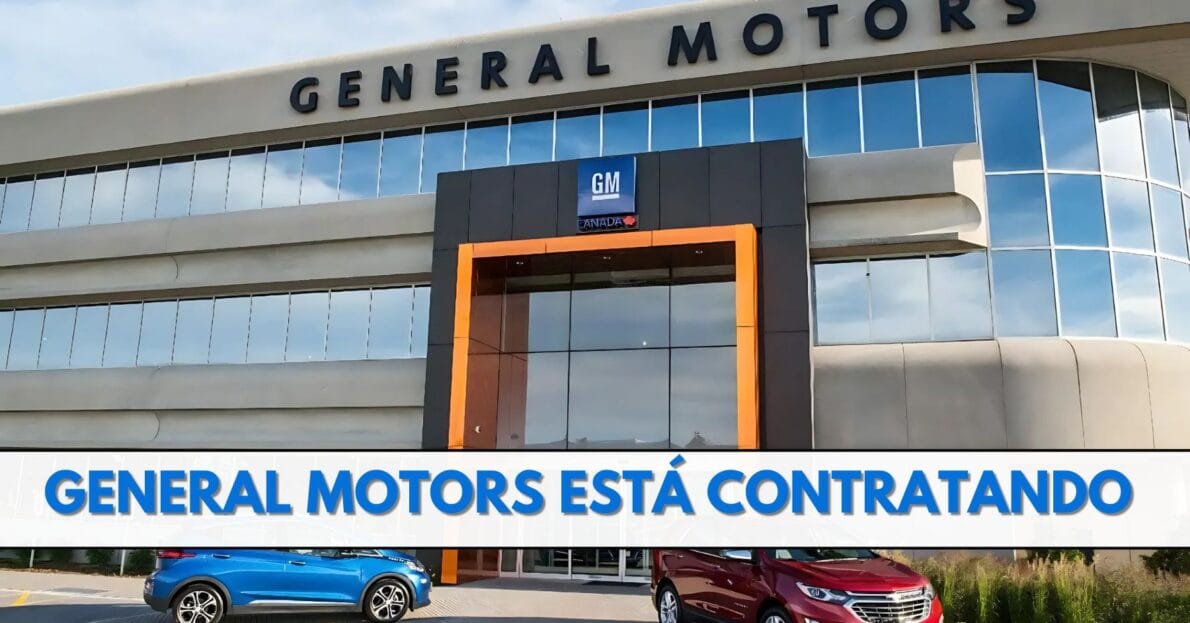 General Motors – GM está contratando candidatos com e sem experiência! Processo seletivo oferece mais de 400 vagas com salários de até R$ 5 mil 