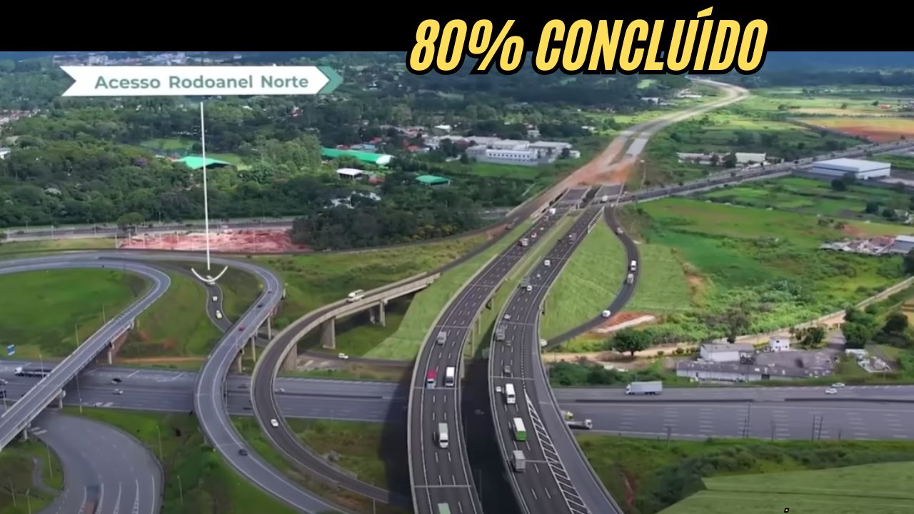 44 km, 6,3 bilhões e 80% prontos: as OBRAS do Rodoanel Mario Covas entram na reta final para transformar São Paulo