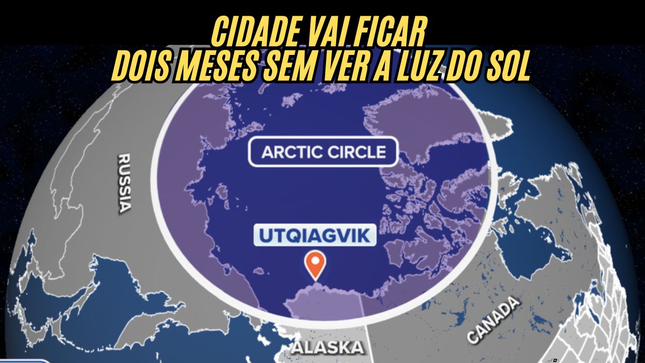 64 dias sem luz do sol: cidade no Alasca enfrenta escuridão total e temperaturas congelantes