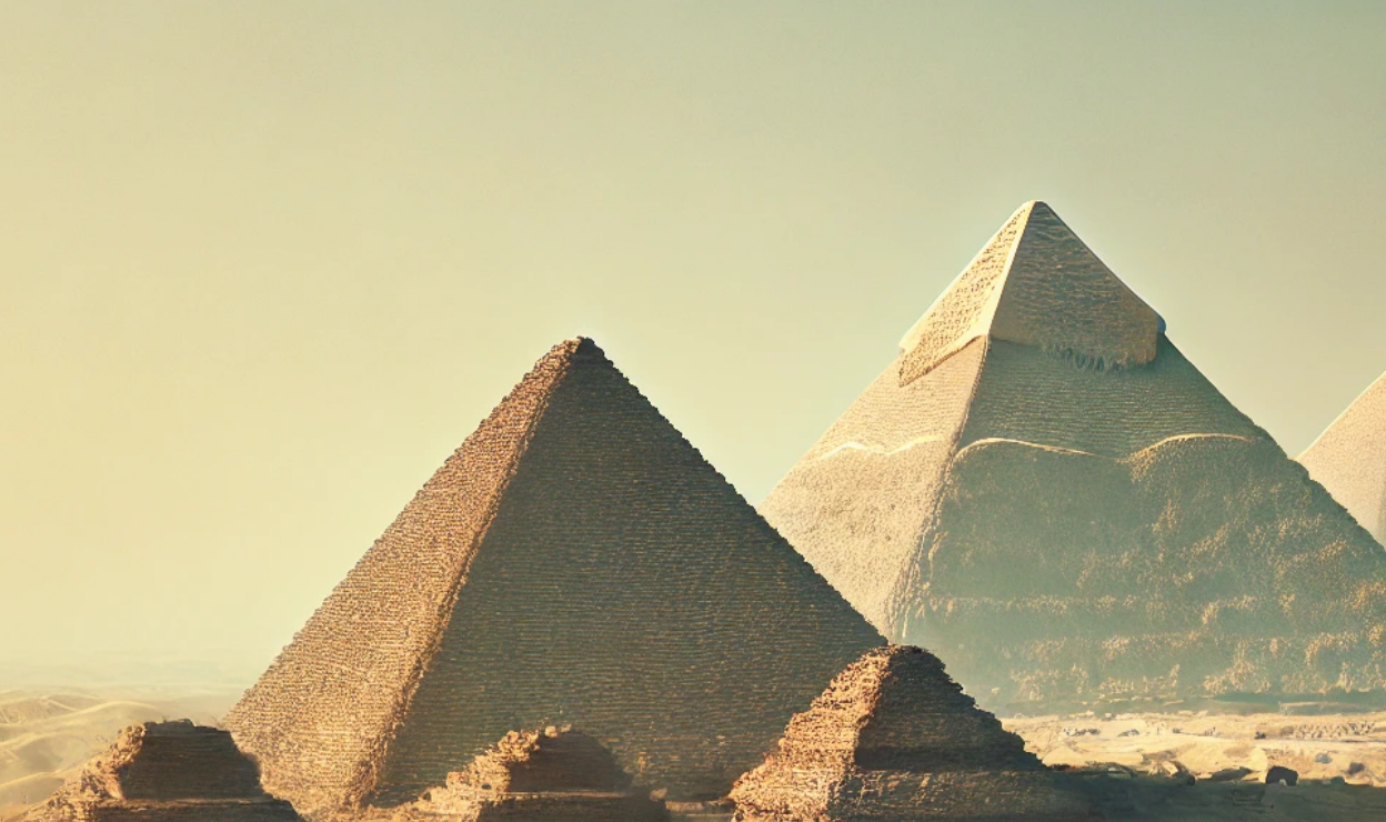 pirâmides