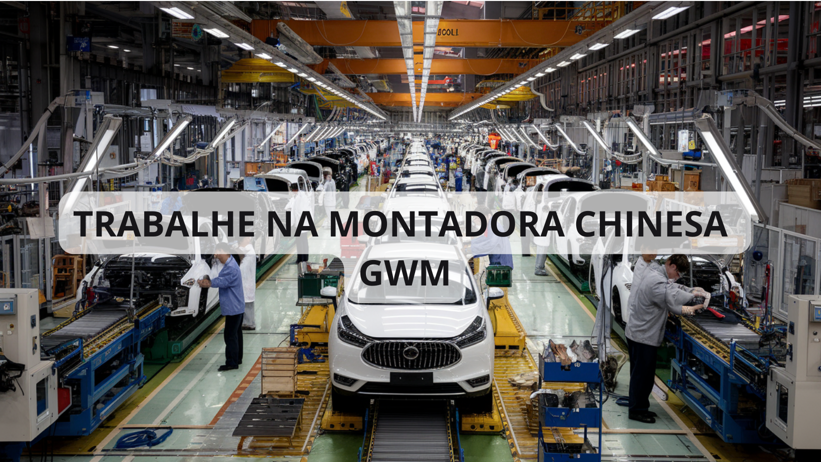 GWM, emprego, fábrica