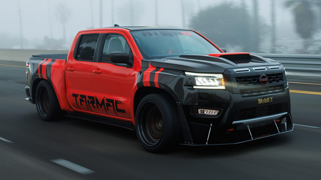 Nova picape da Nissan chega rebaixada com motor V6 de 440 CV e promete mudar o mercado automotivo. Intitulada Frontier Tarmac, o modelo chega com visual impressionante para os apaixonados por picapes.