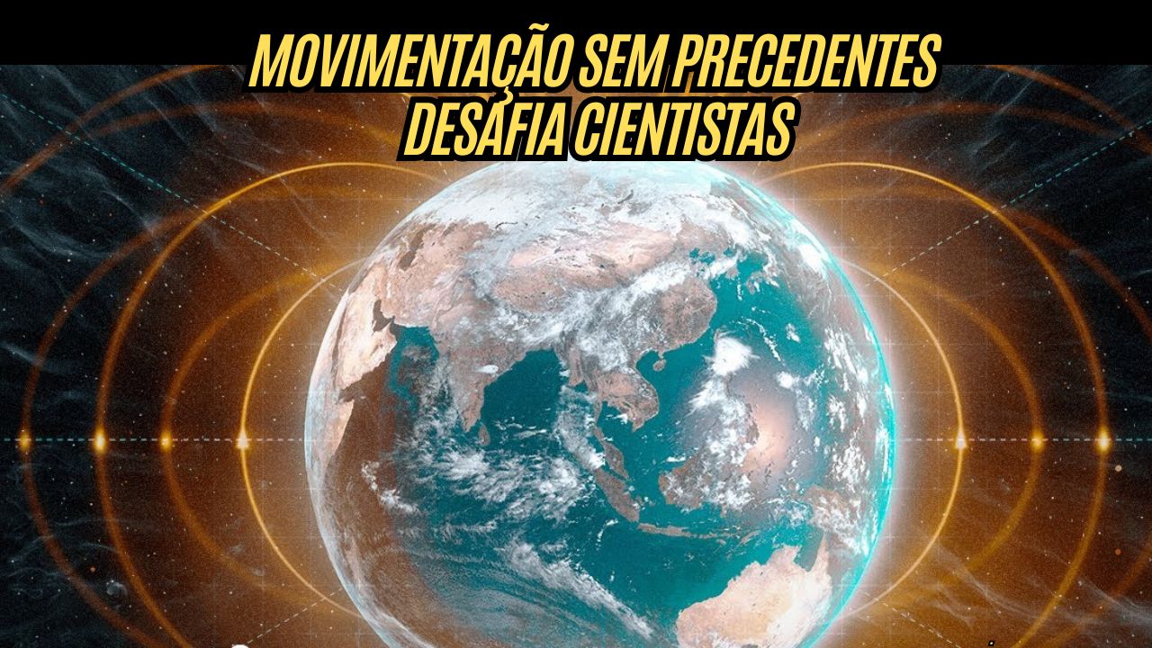 O polo norte magnético acelera e já se move 60 km por ano: o maior ritmo em 400 anos!