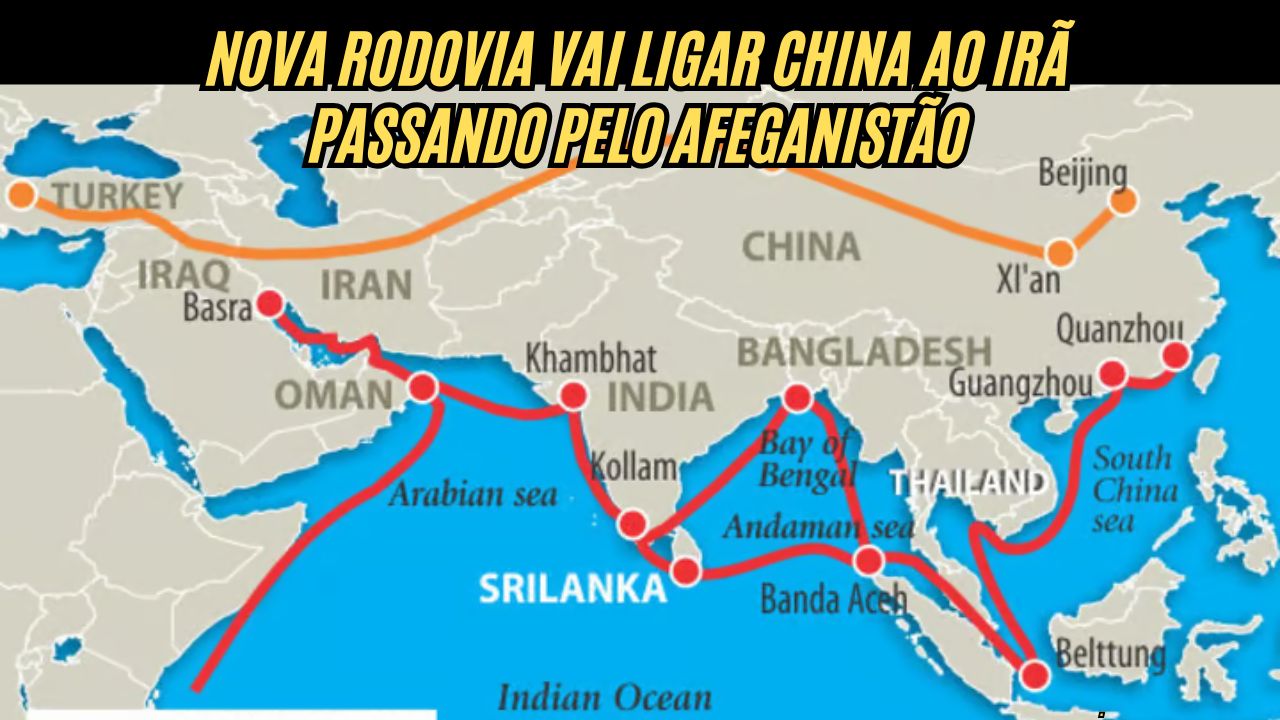 Rodovia transcontinental da China: Megaobra de trilhões de dólares que ligará 3 países e transformará o comércio global