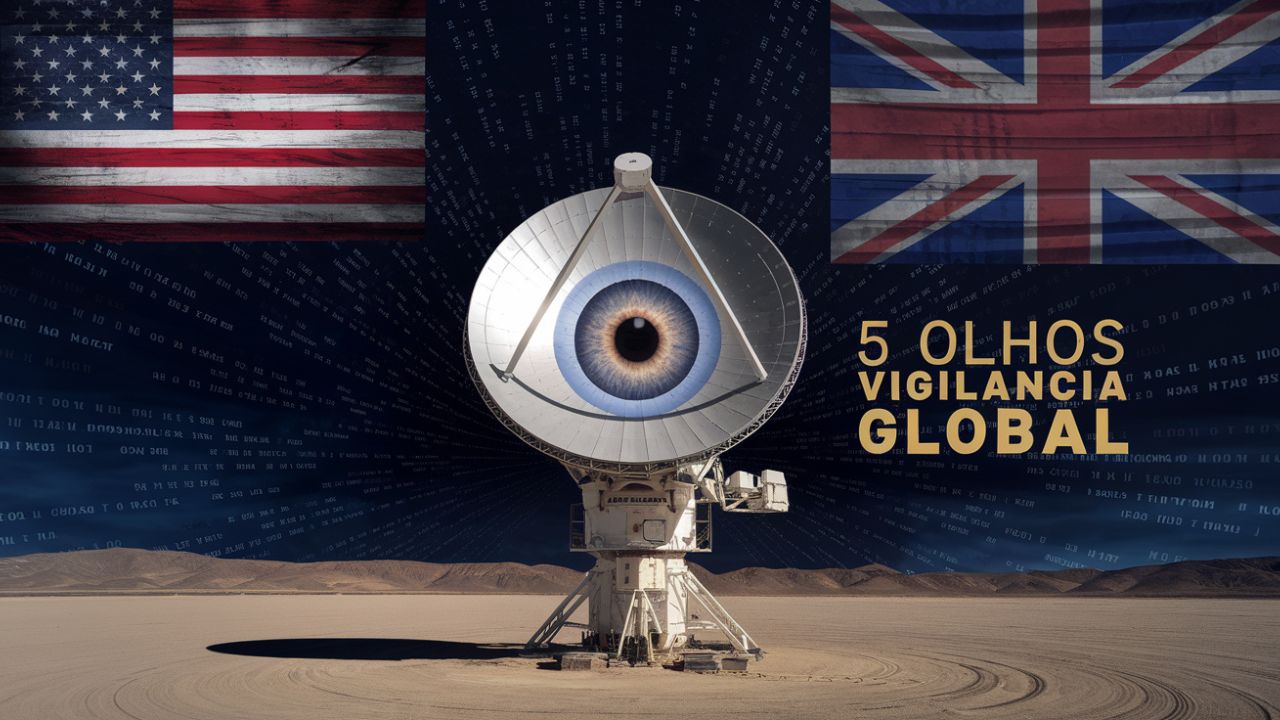 5 Olhos: Os SEGREDOS do programa ECHELON, a rede de espionagem global que intercepta milhões de comunicações