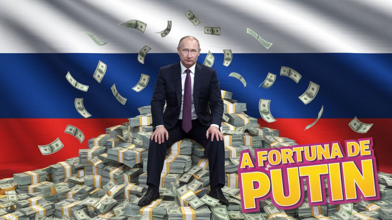 A fortuna de Putin: Pode ser MAIS rico que Bezos e Zuckerberg juntos, mas ninguém sabe o valor exato