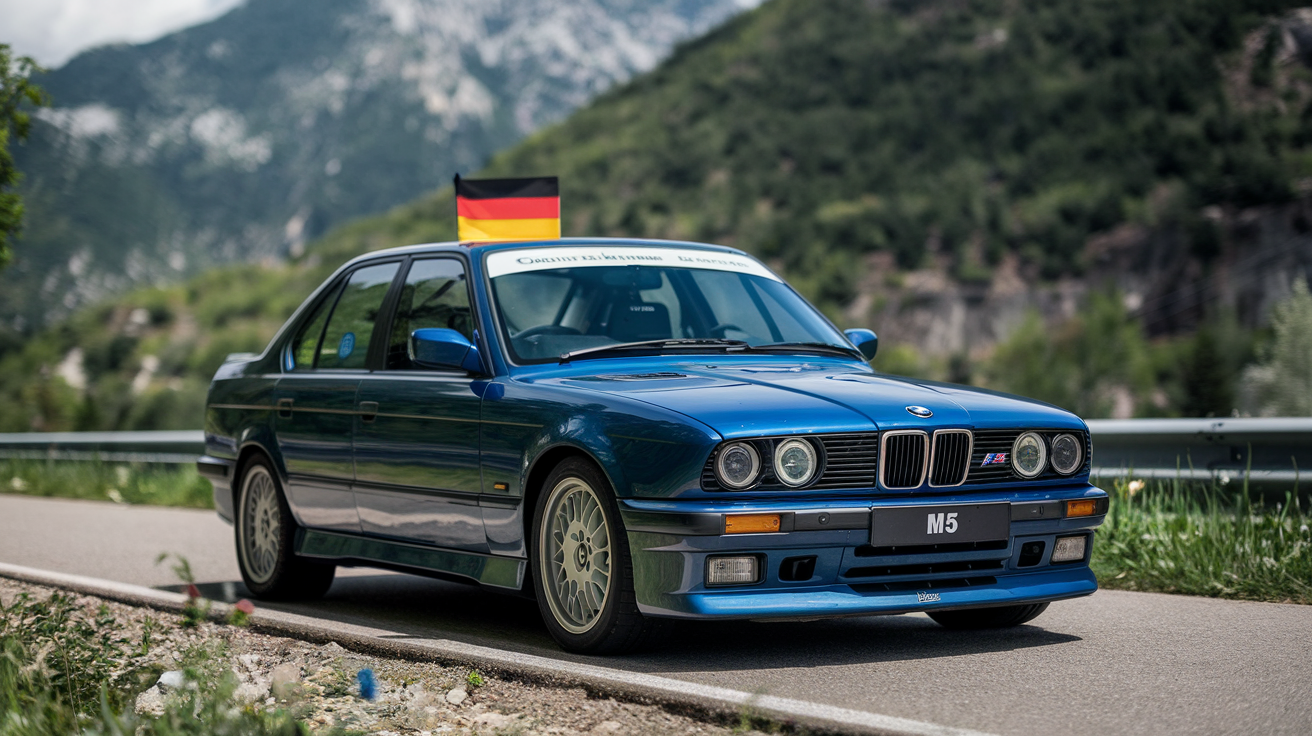 BMW M5 Nürburgring 1995: um dos clássicos mais icônicos dos anos 90, agora avaliado em meio milhão de reais. Descubra tudo sobre o lendário sedã esportivo da BMW!