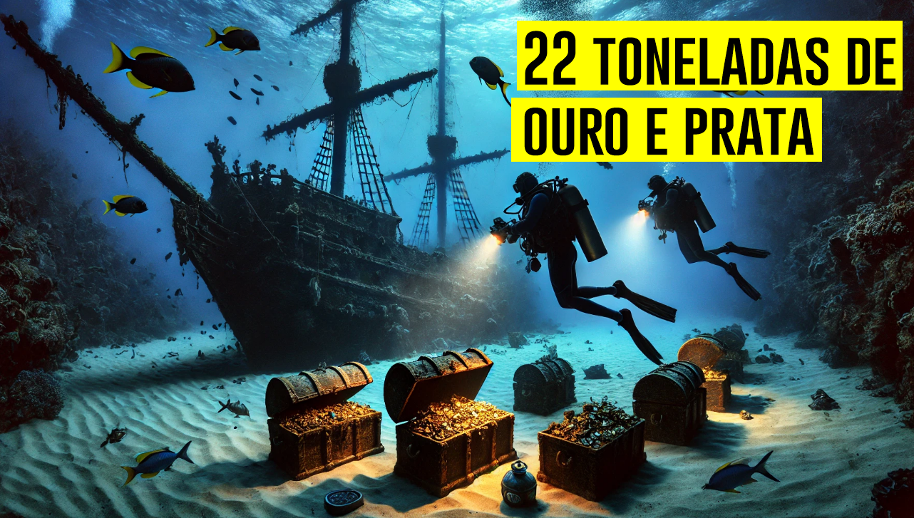 ouro, naufrágio