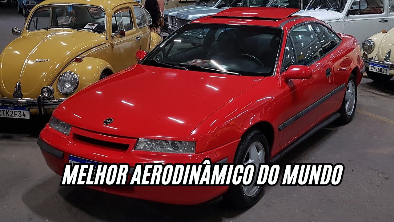 Chevrolet Calibra: O carro com o melhor coeficiente aerodinâmico do MUNDO (0,26) e mais de 150 CV de pura emoção!