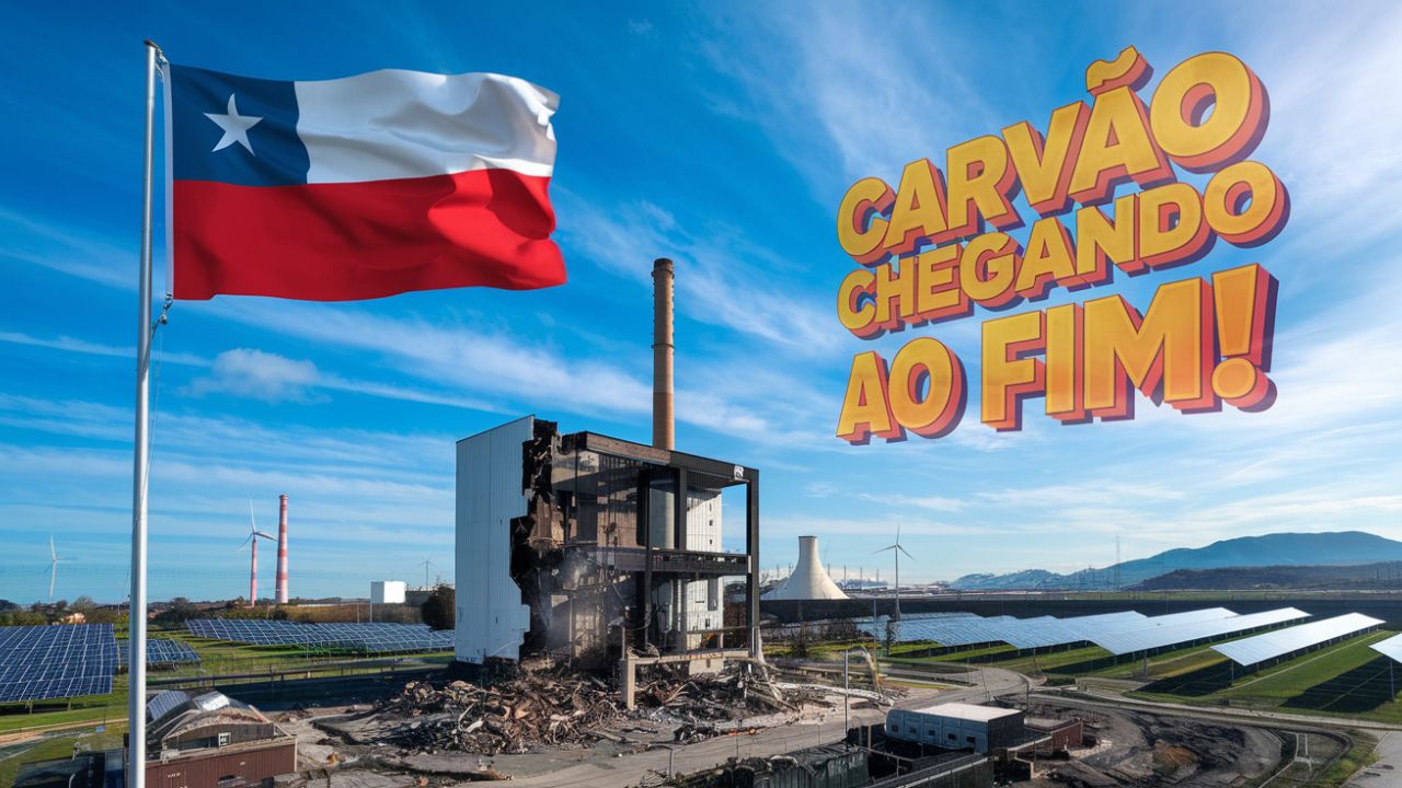 Chile dá exemplo ao mundo e abandona o carvão mais rápido que China e Índia com imposto pioneiro